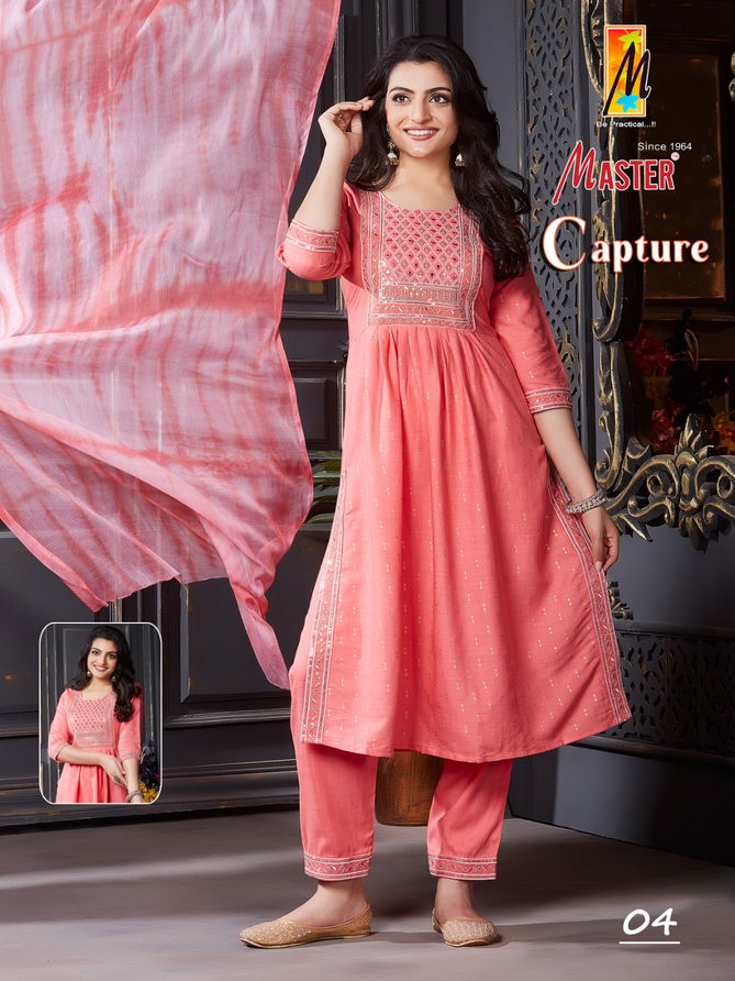 Master Capture Designer Salwar Suits Catalog
